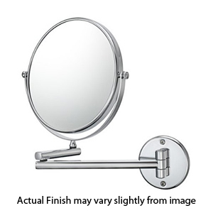 Round Double Arm Wall Mirror