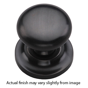 MT0113-038 - 1-1/2" Round Knob on Rosette