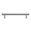 MT4410-254 BLK - Stepped - 10"cc Geneva Cabinet Pull