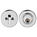 DB4110 - Contemporary Round Single Cylinder Deadbolt