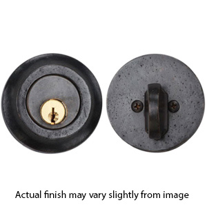 4100 - Traditional Round Single Cylinder Deadbolt