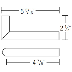 890 - Alexis Door Lever