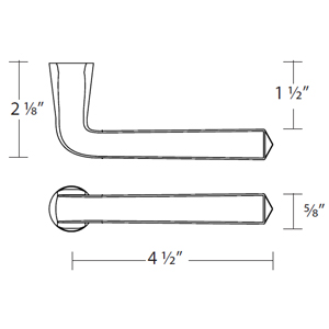 8300 - Alessa Door Lever