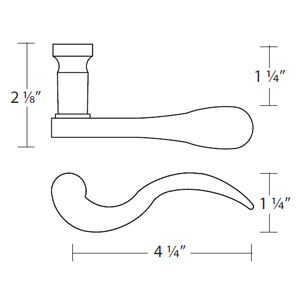 2000 - Chester Door Lever