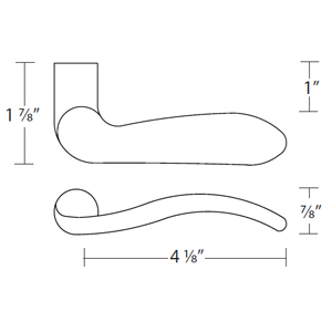 7100 - Everest Door Lever