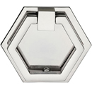 MT6347 - Hexagon Drop Pull w/ Backplate