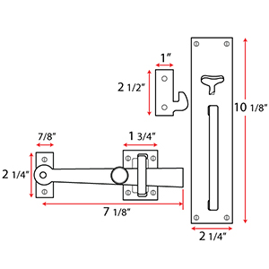 3530 - Gate Latch