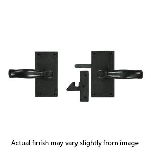 Solid Bronze Gate Latch - Right Handed Doors