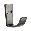 408 - Flat J Robe Hook