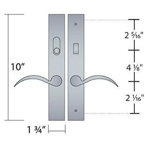 UBAD4 - Urban Multipoint Handleset Configuration 3 - Left-Handed