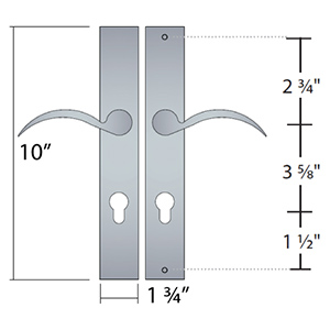 UBEU4 - Urban Multipoint Handleset Configuration 5 - Left-Handed