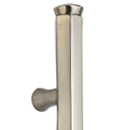 1310 - Hex Door Pull - Solid Bronze