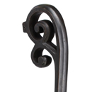 1370-BTB - 18" Back-to-Back Door Pull - Solid Bronze