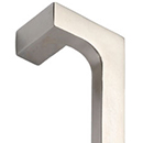 1383-BTB - Offset Urban Back-to-Back Door Pull - Solid Bronze