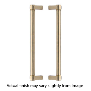 1325-BTB - Artisnal Back-to-Back Door Pull - Solid Bronze