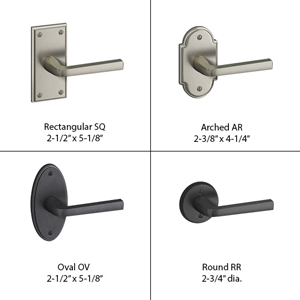 830 - Alessa Door Lever