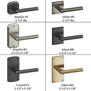 890 - Alexis Door Lever