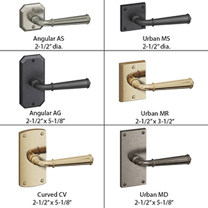 490 - Colonial Door Lever