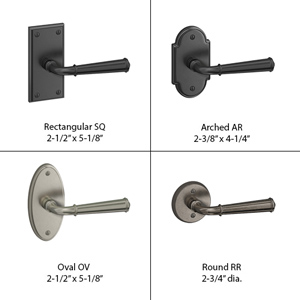 490 - Colonial Door Lever