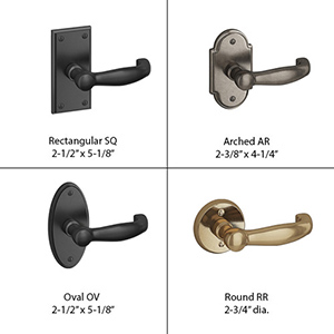 400 - Hampton Door Lever