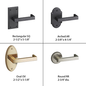 311 - Meridian Return Door Lever