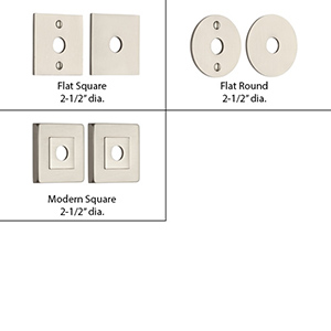 2395 - Fountain Knurled Door Lever