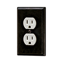 SQ.OC 1 - Duplex Outlet Cover