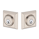 Baldwin Chamfered Square Double Cylinder Deadbolt