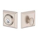 Baldwin Chamfered Square Single Cylinder Deadbolt