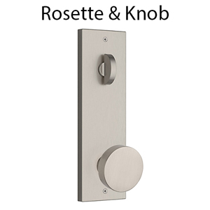 Santa Cruz Entrance Set w/ Interior Knob