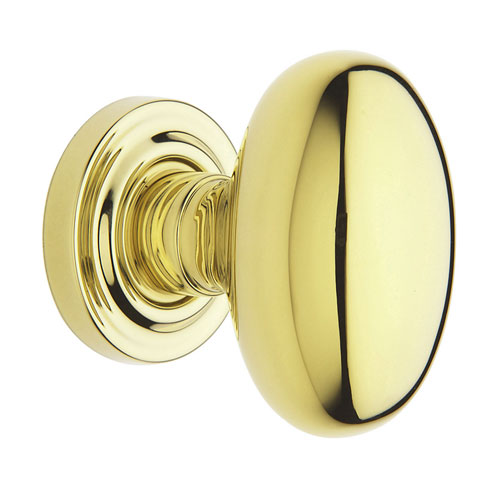 Estate Single Dummy Knob Polished Brass