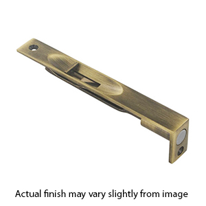 Baldwin 6" Residential Flush Bolt 0626.060 - Satin Brass & Brown