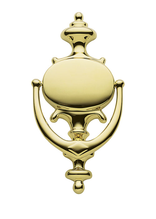 Imperial Door Knocker Polished Brass