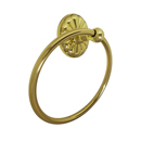 New Orleans Towel Ring - Polished Brass
