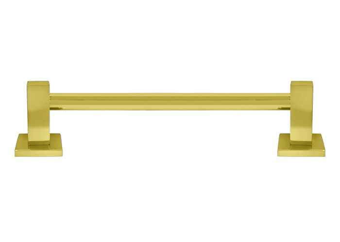 New York 18" Towel Bar Polished Brass