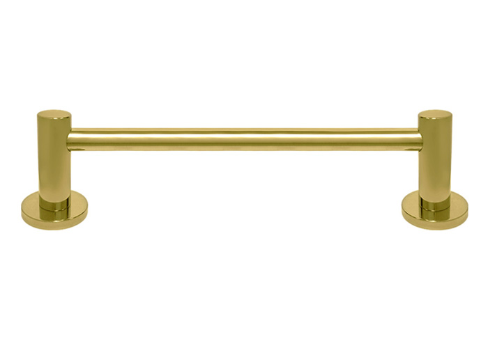 Palm Springs 18" Towel Bar Polished Brass