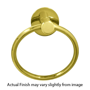 Palm Springs - Towel Ring - Polished Brass