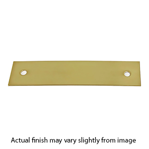 4942.003 - Baldwin 3.5" cc Cabinet Pull Backplate - Polished Brass