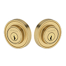 Baldwin Recessed Round Double Cylinder Deadbolt