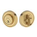 Baldwin Recessed Round Single Cylinder Deadbolt