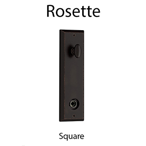 Longview Entrance Set w/ Right Handed Interior Lever