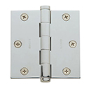 3.5" x 3.5" - Square Corner Door Hinges