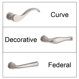 Columbus Entrance Set w/ Left Handed Interior Lever