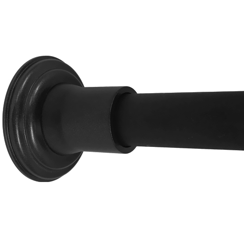 Decorative - Shower Rod - Flat Black