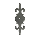 1276P-012 - Bouvet Classic - Cabinet Knob Escutcheon - Pewter