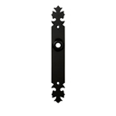 Bouvet 1205 - European  Escutcheon - Satin Black