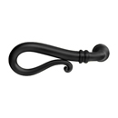 Bouvet 1002 - Left-Handed Door Lever Trim - Satin Black