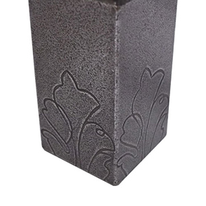 6203 - Bouvet Rectangular - Toilet Paper Holder - Black