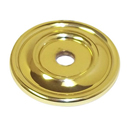 Broadway Sierra 1.25" Cabinet Knob Escutcheon - Polished Brass