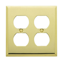 Double Outlet Plate